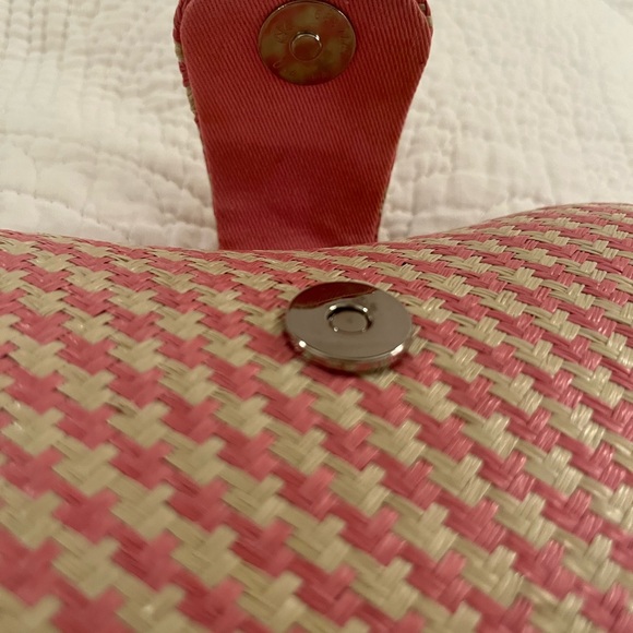 Banana Republic Straw print clutch NWT - Picture 7 of 7